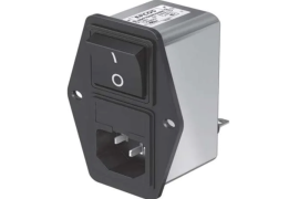 EMI RF Filtreli IEC Güç Girişli ON/OFF Düğmeli (EPCOS B84776A0006A000)